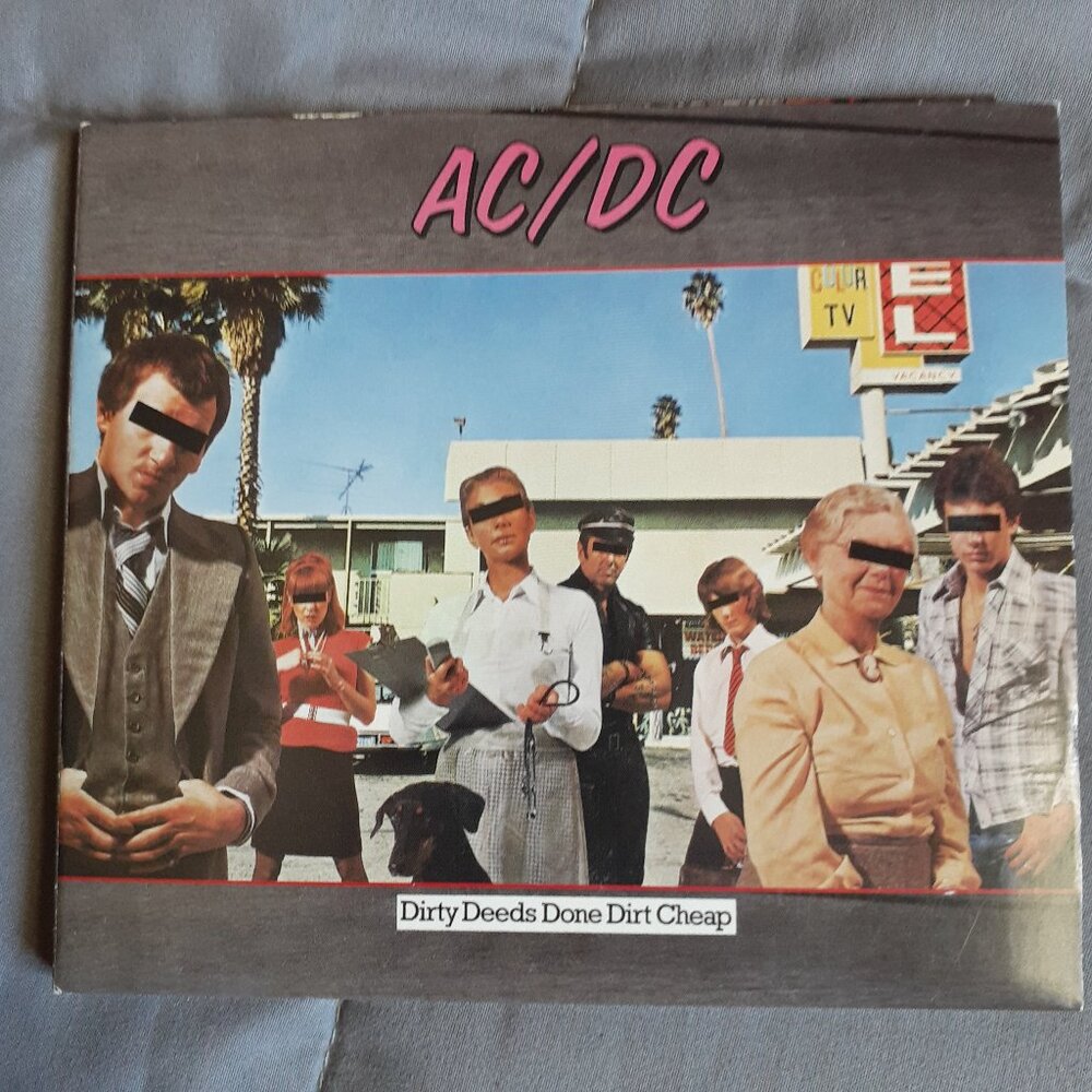 AC/DC Dirty Deeds Done Dirt Cheap (CD 1976 - remastered) DigiPak